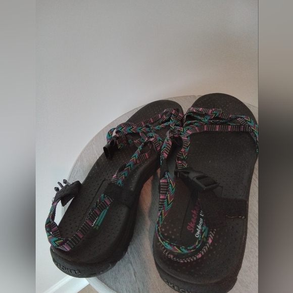 Skechers Shoes - Sketchers Multi-colored Sandals Size 10
